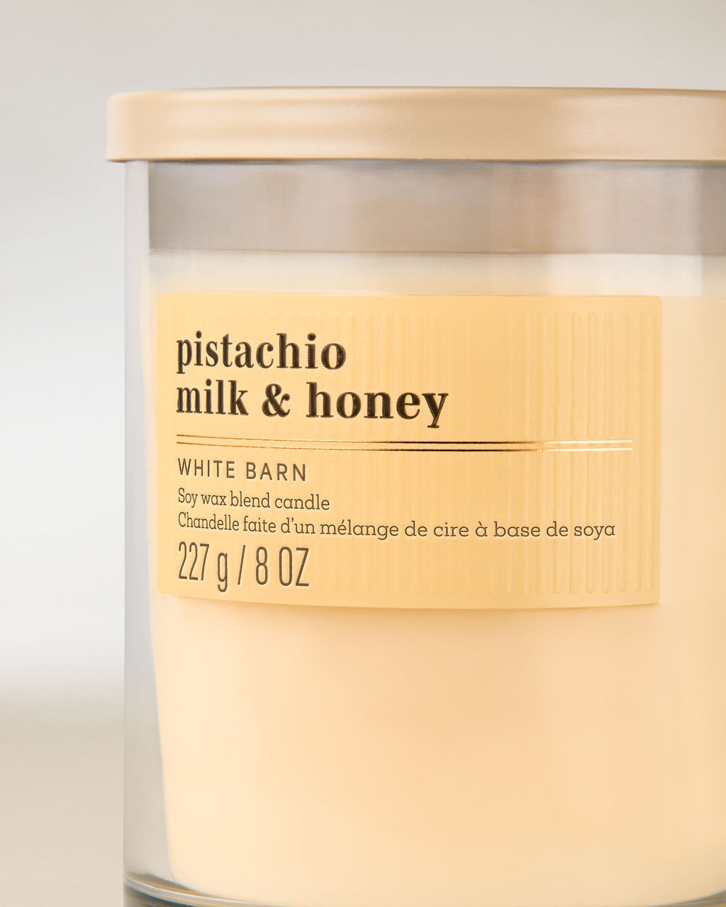 Pistachio Milk & Honey Single Wick Candle image 2