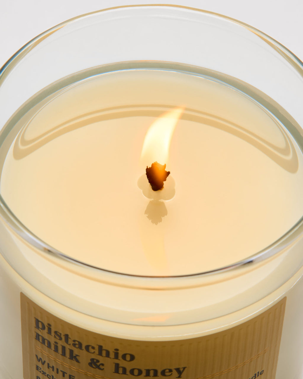 Pistachio Milk & Honey Single Wick Candle image 4