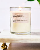 Raspberries & Whipped Vanilla Single Wick Candle image 6