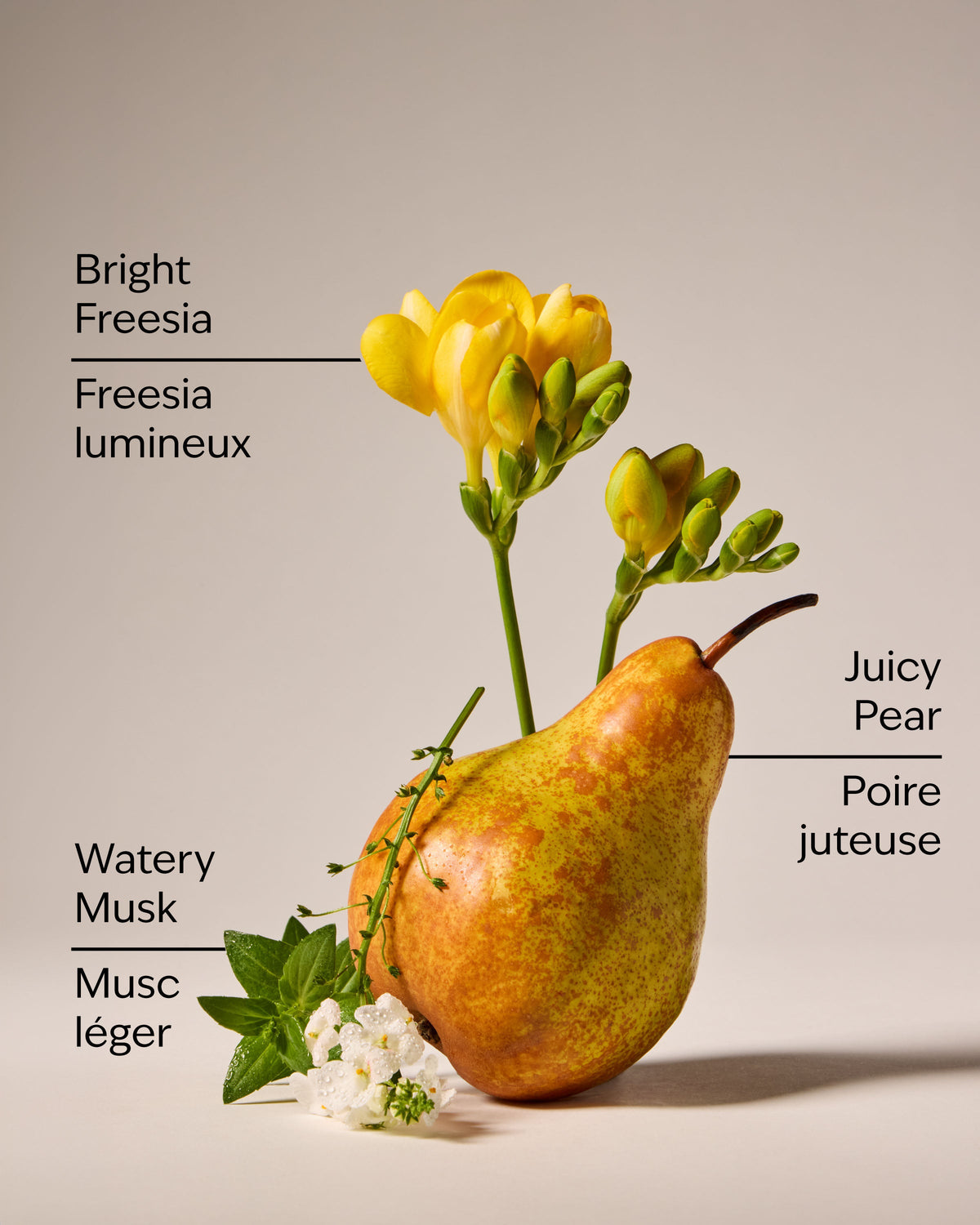 Crisp Pear Travel Size Smooth & Soothe Body Cream image 3