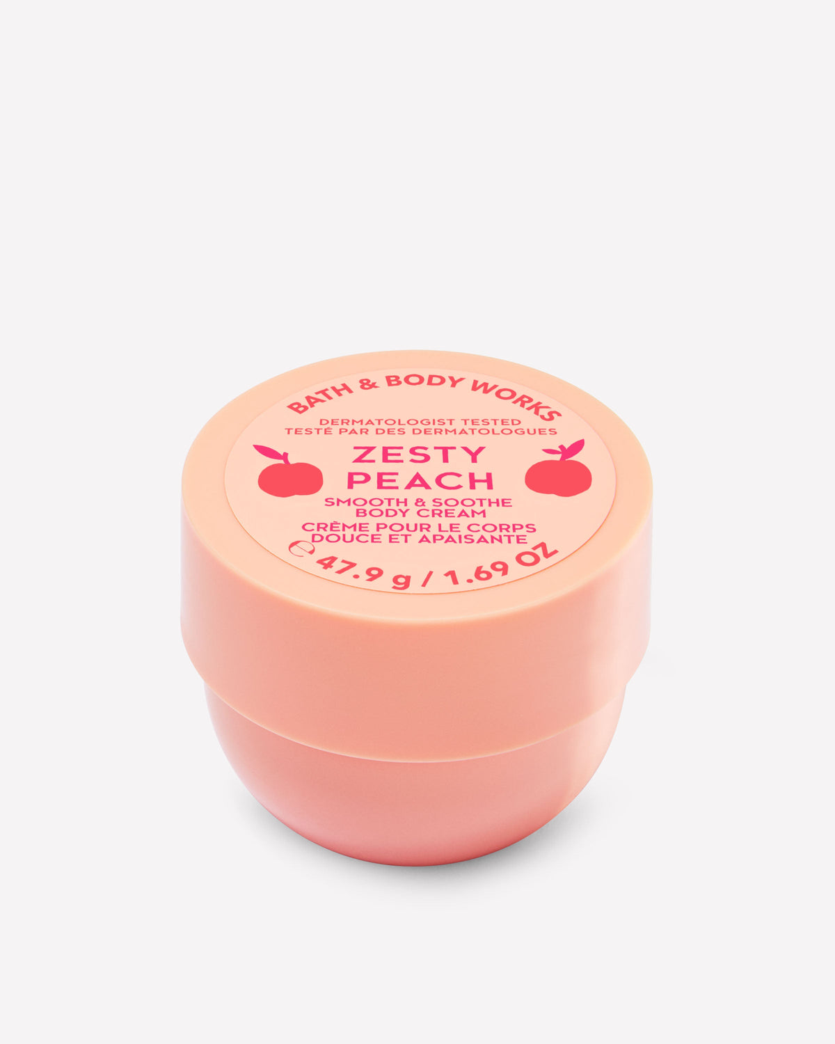 Zesty Peach Travel Size Smooth & Soothe Body Cream