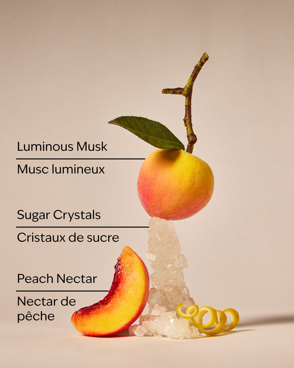Zesty Peach Travel Size Smooth & Soothe Body Cream image 3