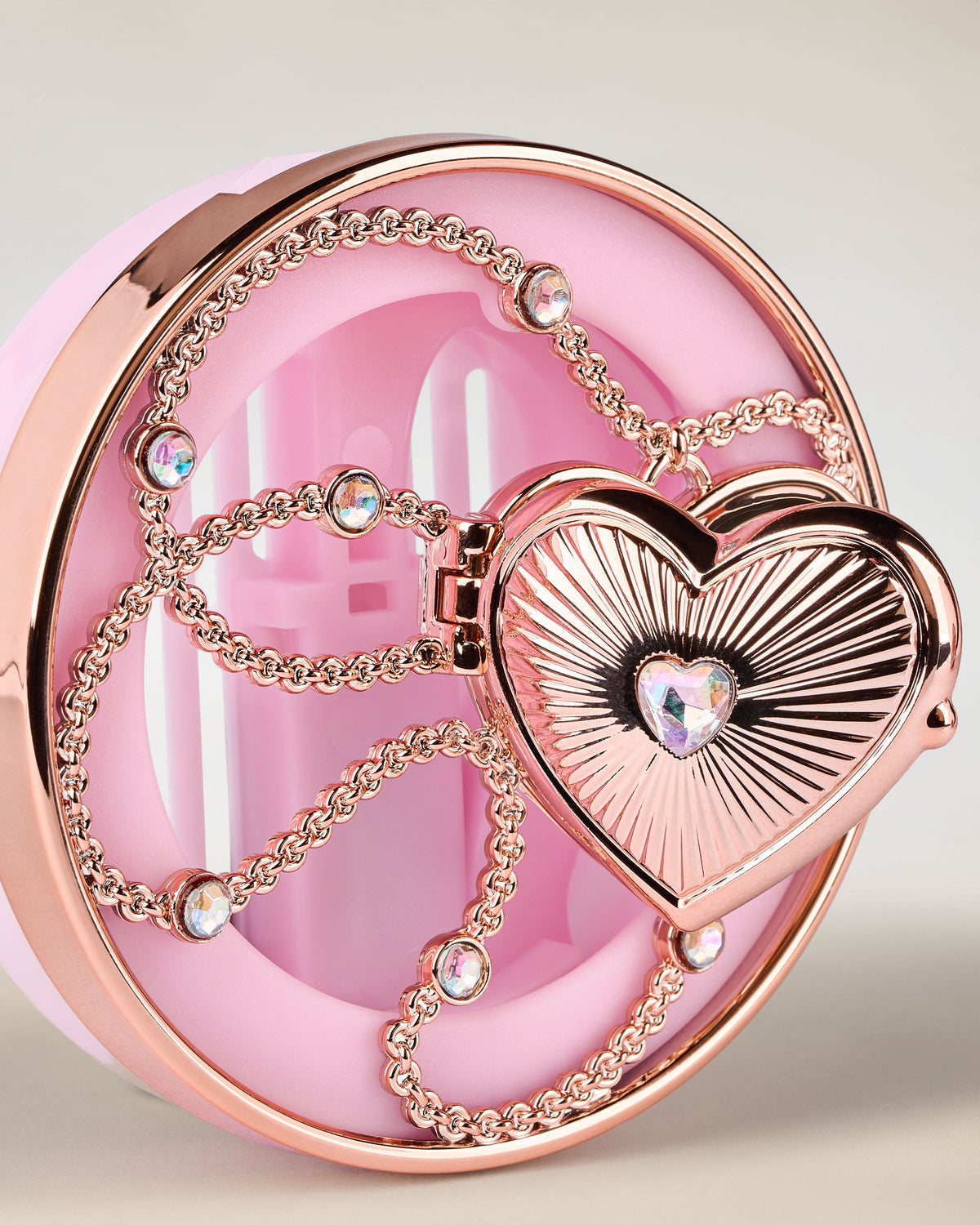 Pink Locket Car Fragrance Holder image 2