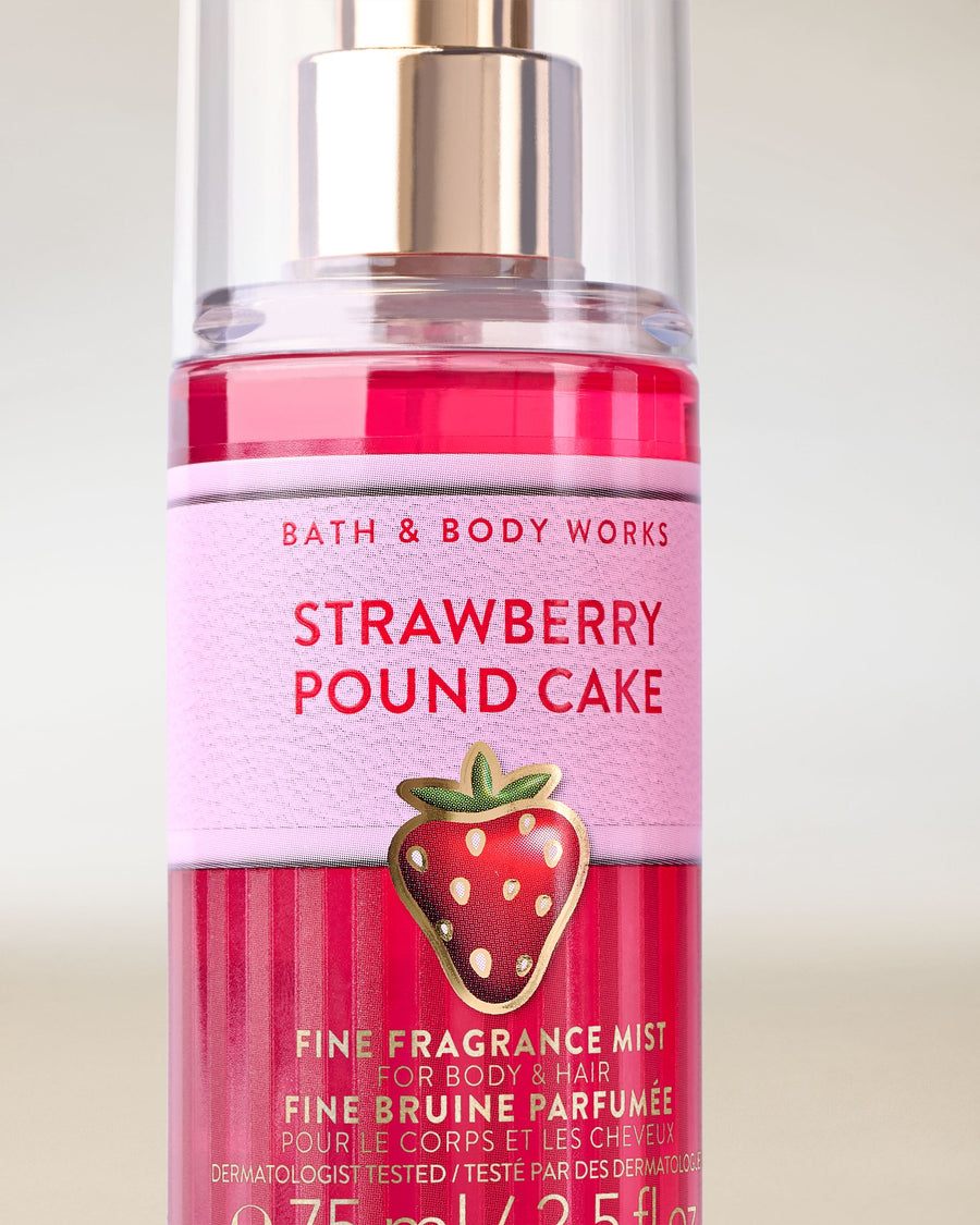 Strawberry Pound Cake Travel Size Fine Fragrance Mist image 2
