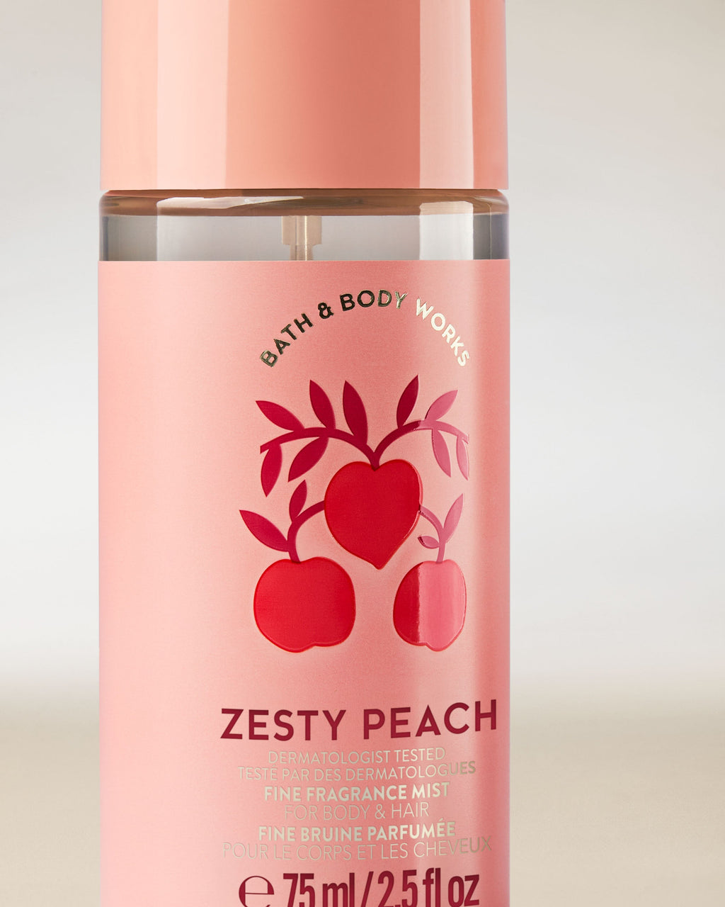 Zesty Peach Travel Size Fine Fragrance Mist image 2