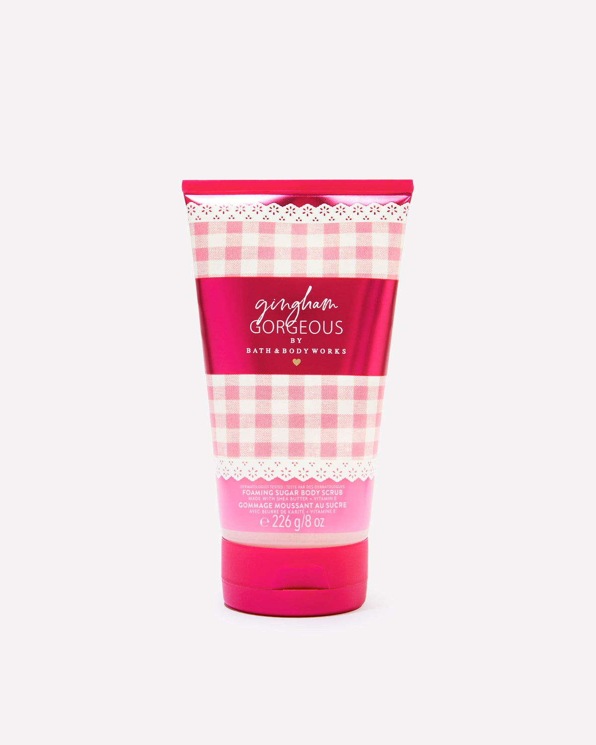 Gingham Gorgeous Foaming Sugar Body Scrub