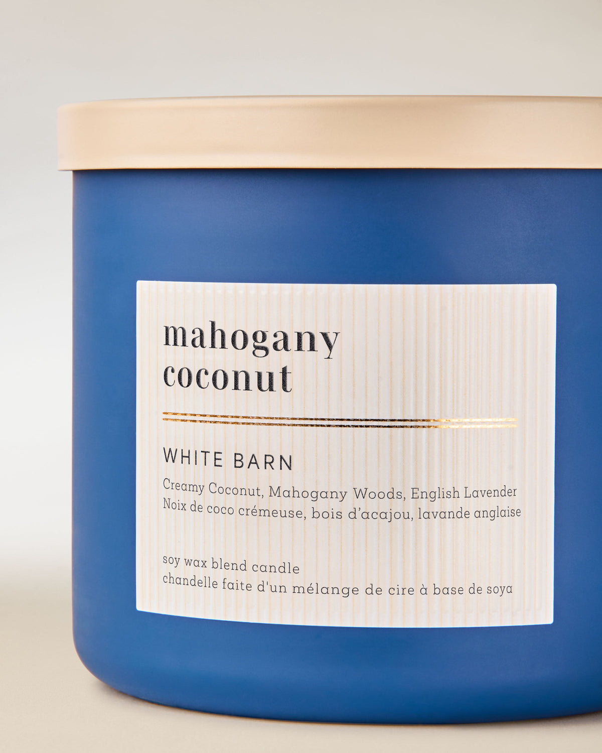Mahogany Coconut 3-Wick Candle image 2