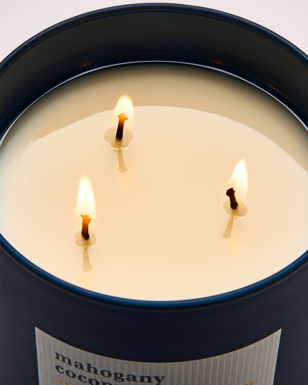 Mahogany Coconut 3-Wick Candle image 4