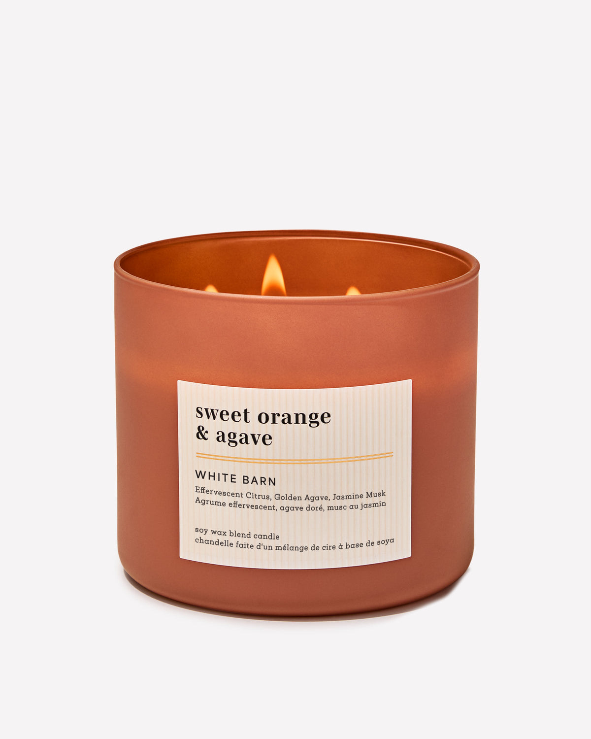 Sweet Orange & Agave 3-Wick Candle