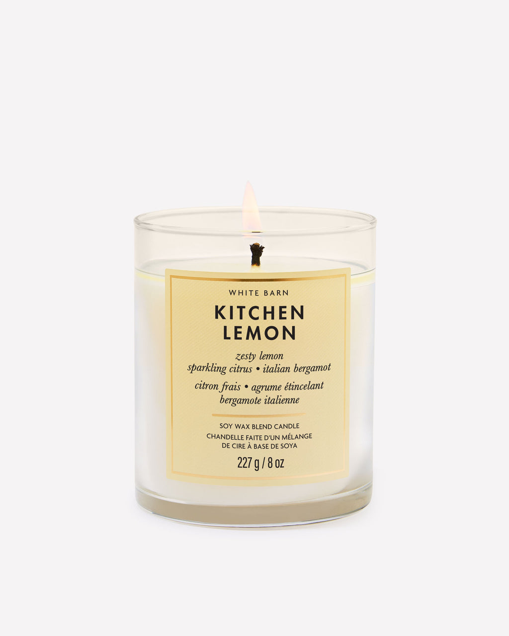 Kitchen Lemon Single Wick Candle