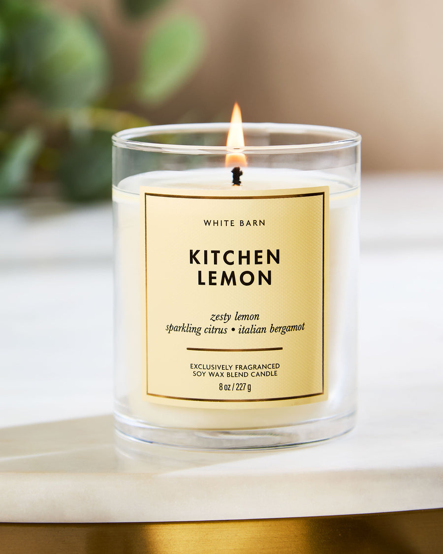 Kitchen Lemon Single Wick Candle image 5