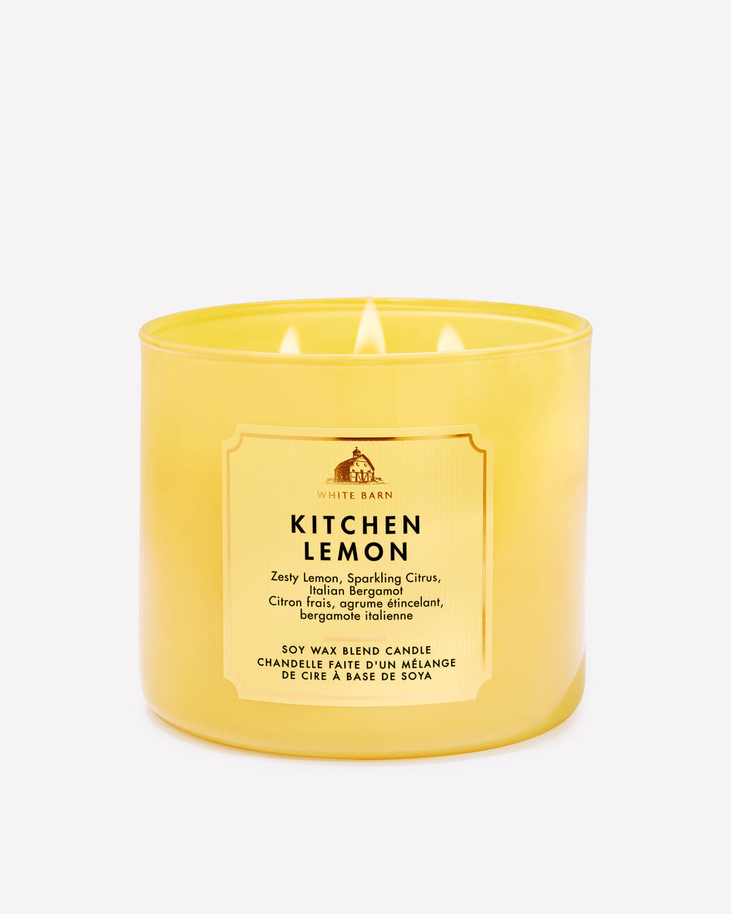 Kitchen Lemon 3-Wick Candle