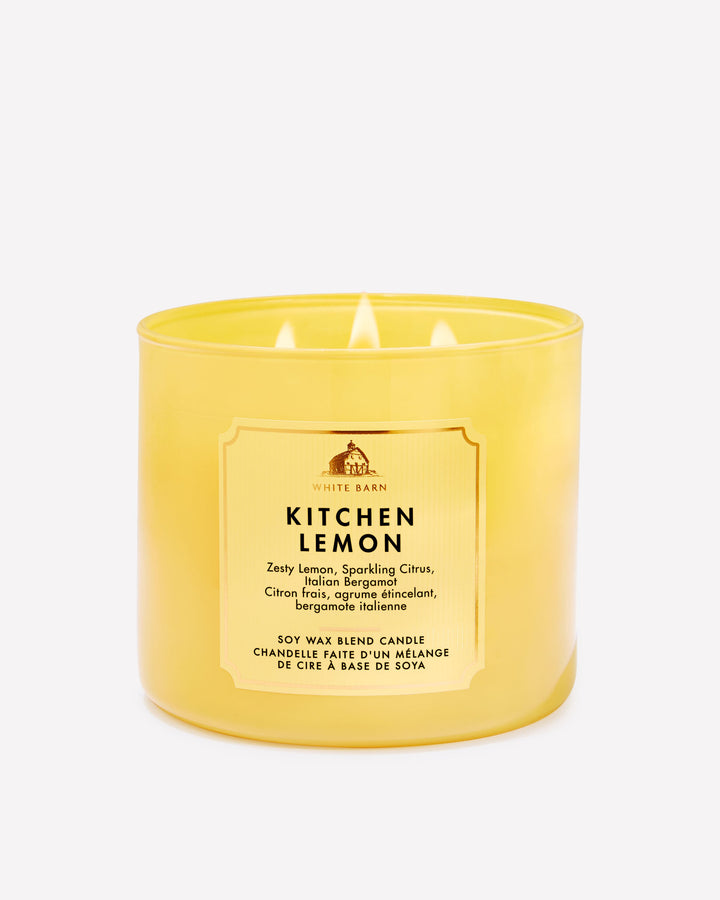 Kitchen Lemon 3-Wick Candle