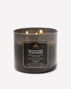 Mahogany Teakwood 3-Wick Candle