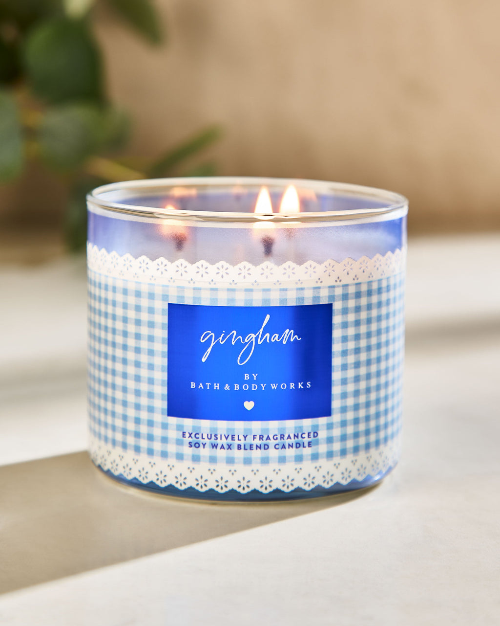 Gingham 3-Wick Candle image 6