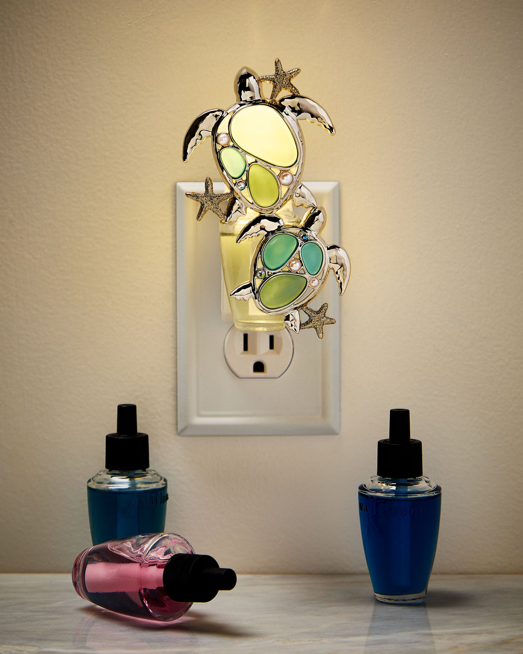 Turtles & Starfish Scent Control Nightlight Wallflowers Fragrance Plug image 6