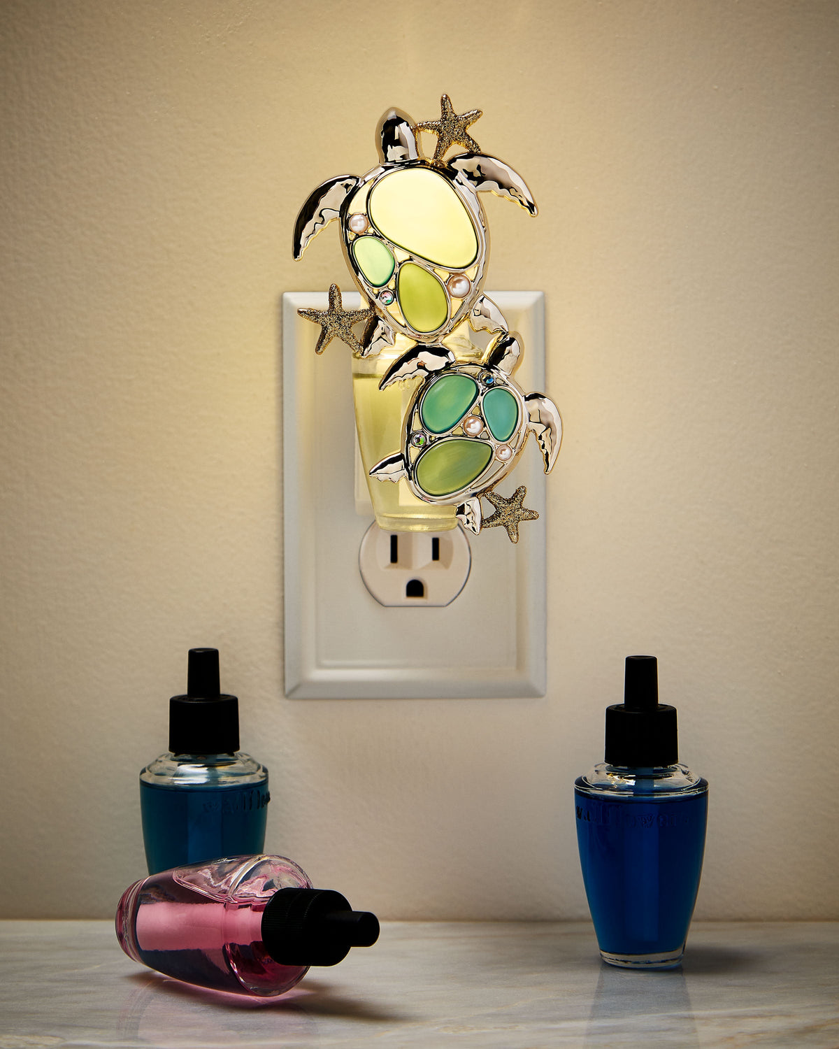 Turtles & Starfish Scent Control Nightlight Wallflowers Fragrance Plug image 6