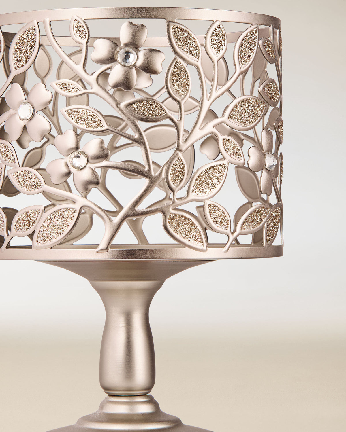 Dogwood Pedestal 3-Wick Candle Holder image 3