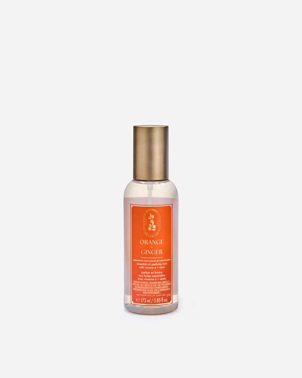 Orange Ginger Essential Oil Mist