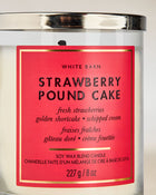 Strawberry Pound Cake Single Wick Candle image 2