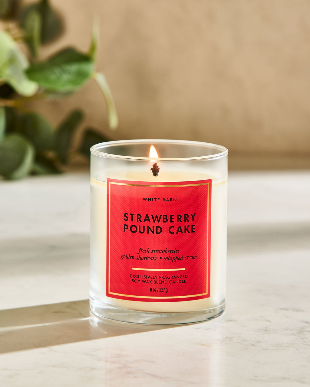Strawberry Pound Cake Single Wick Candle image 6
