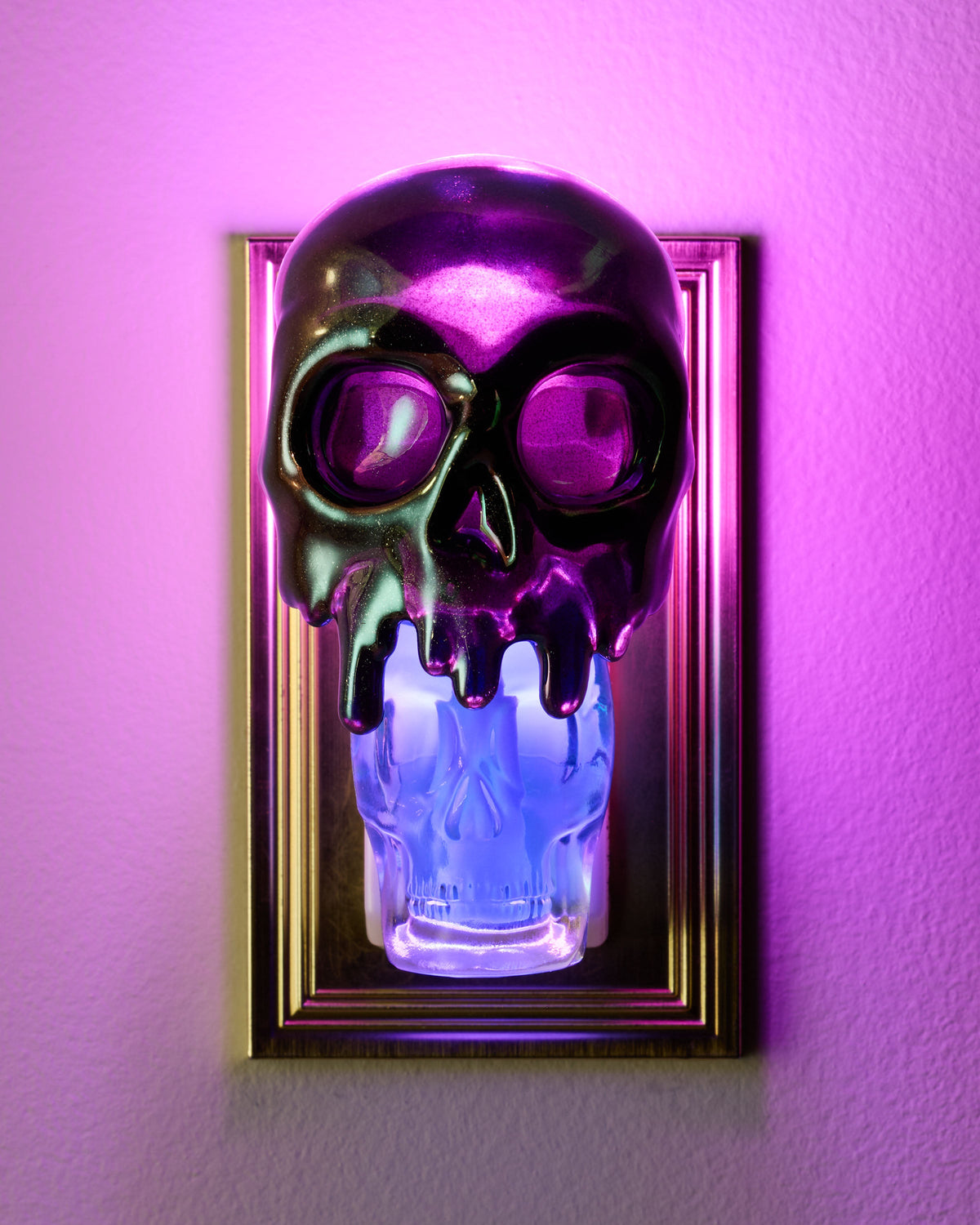 Dripping Skull Nightlight Wallflowers Fragrance Plug image 3