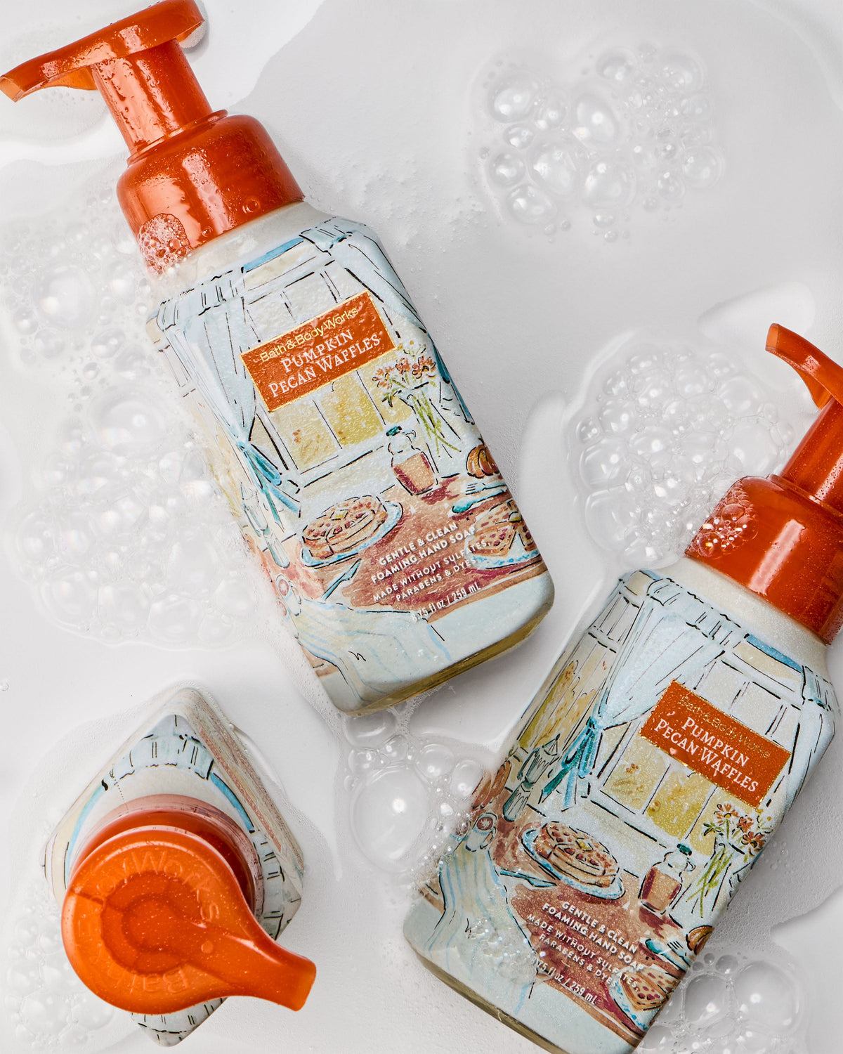 Pumpkin Pecan Waffles Gentle & Clean Foaming Hand Soap image 4