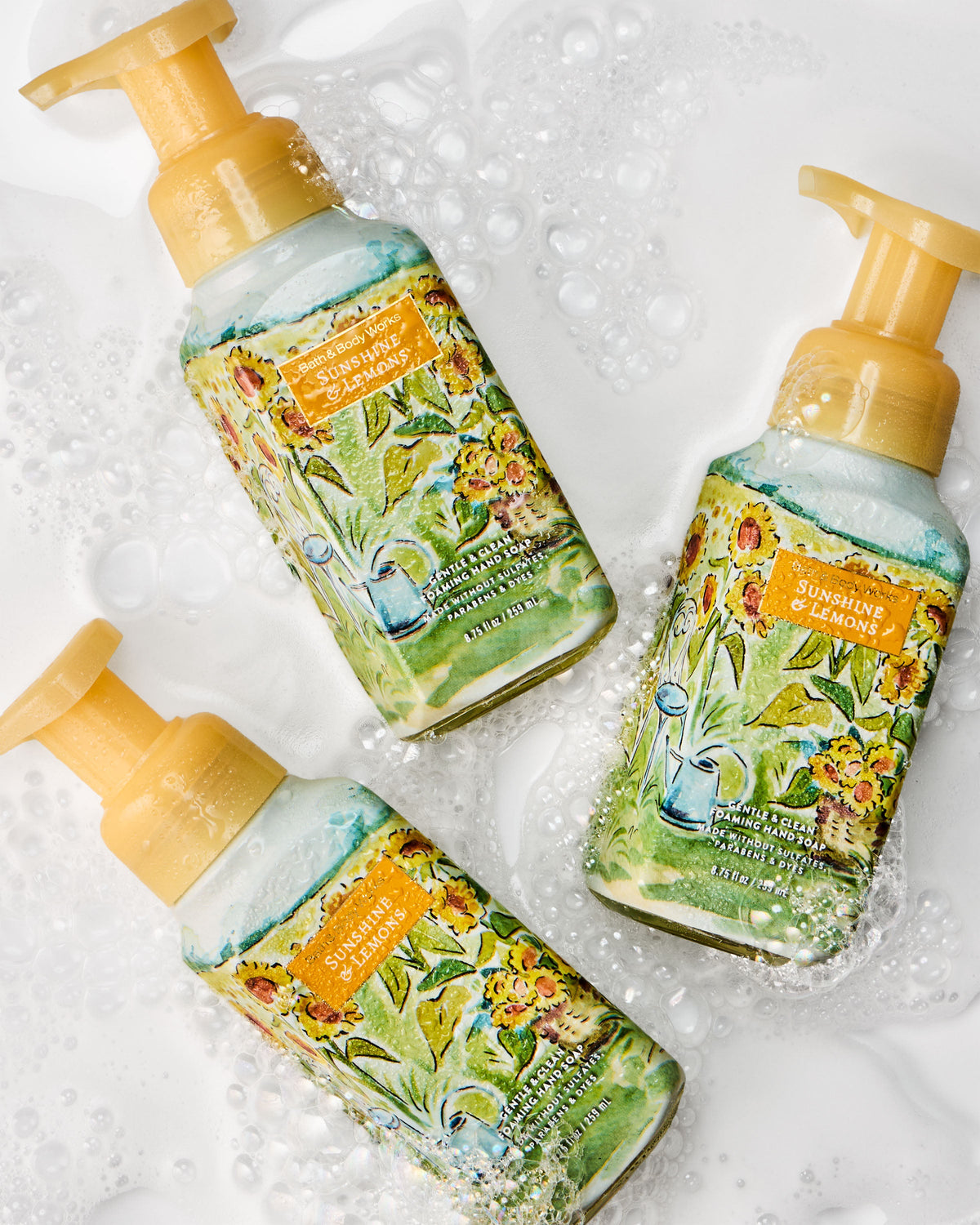 Sunshine & Lemons Gentle & Clean Foaming Hand Soap image 3