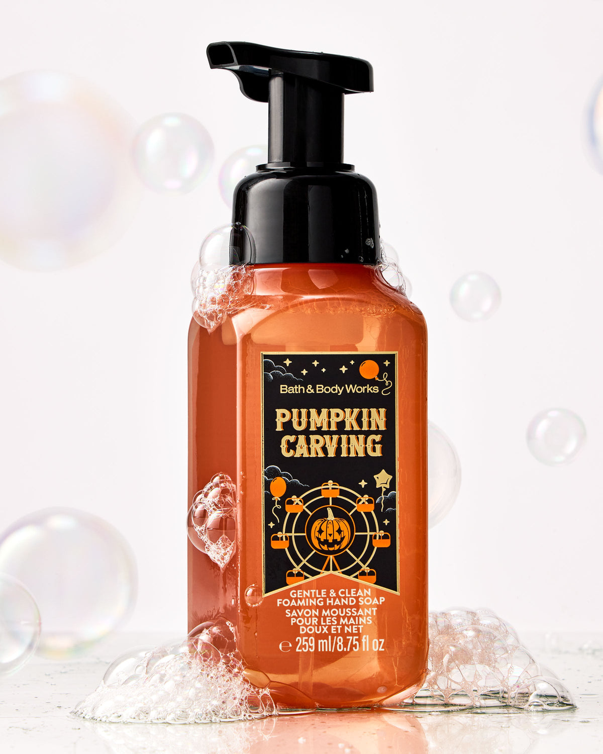 Pumpkin Carving Gentle & Clean Foaming Hand Soap image 2