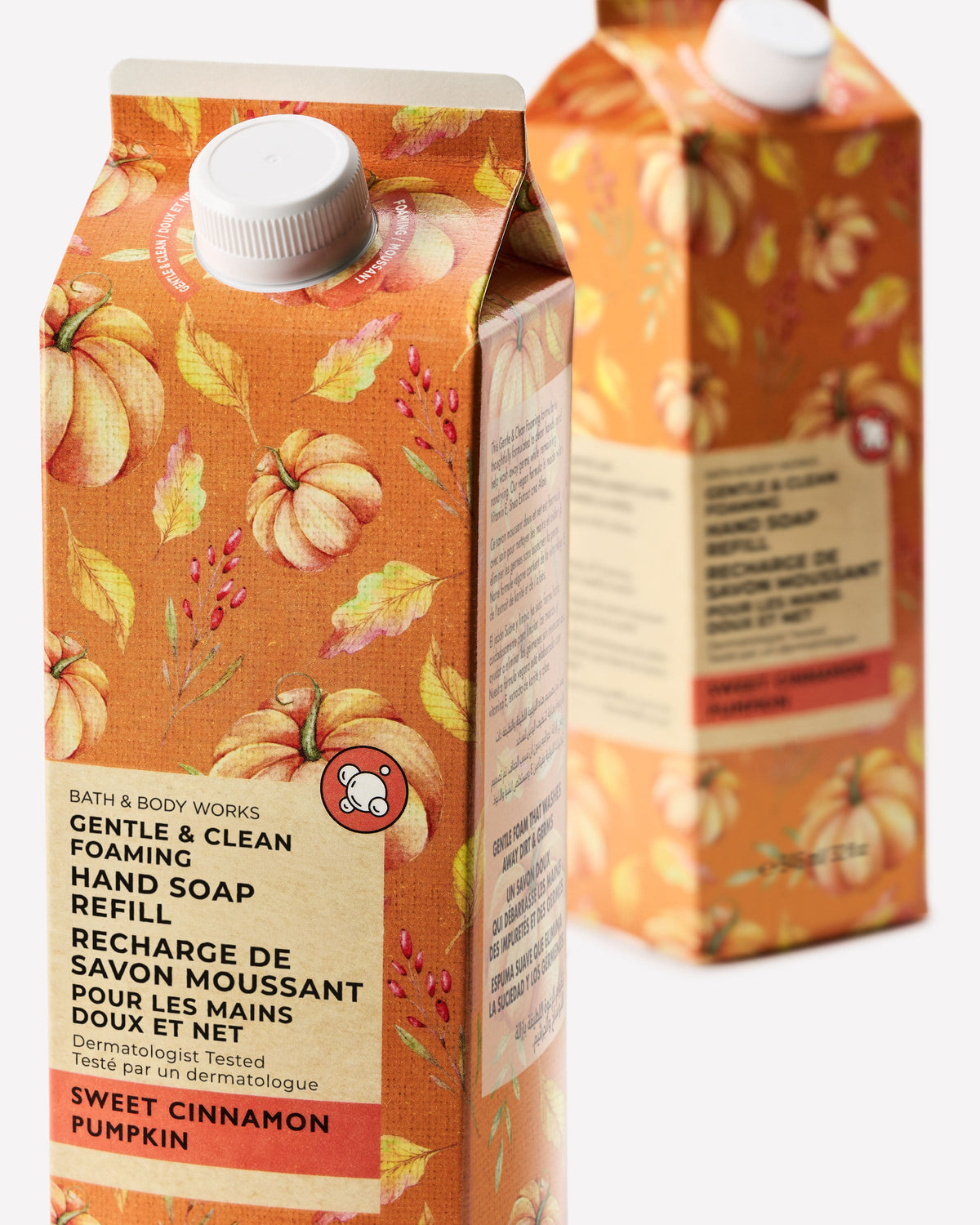 Sweet Cinnamon Pumpkin Gentle & Clean Foaming Hand Soap Refill image 2