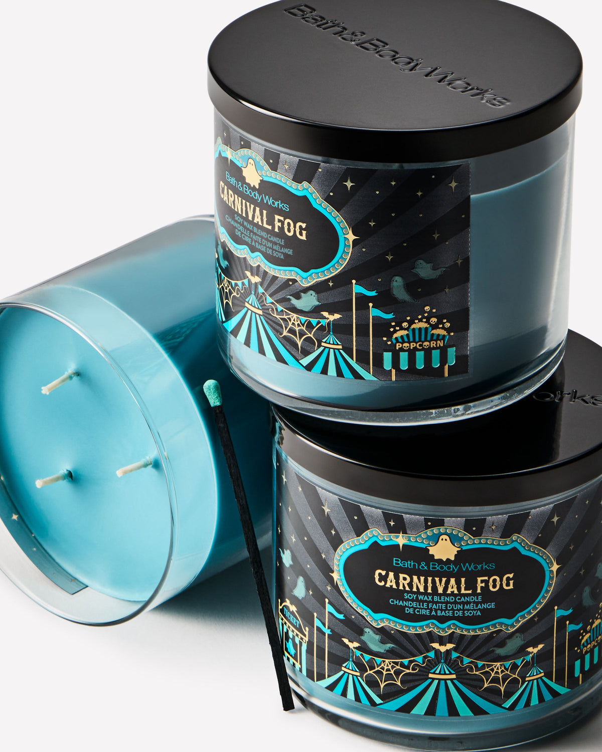 Carnival Fog 3-Wick Candle image 2