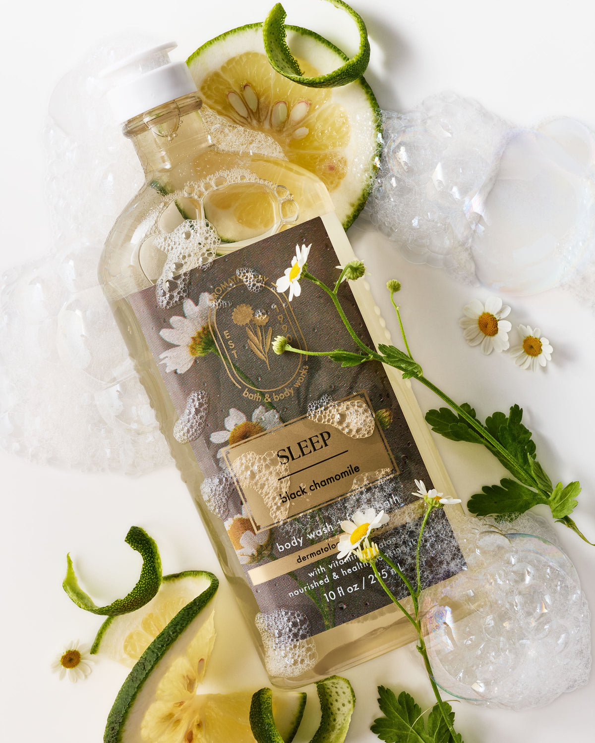 Black Chamomile Body Wash & Foam Bath image 4