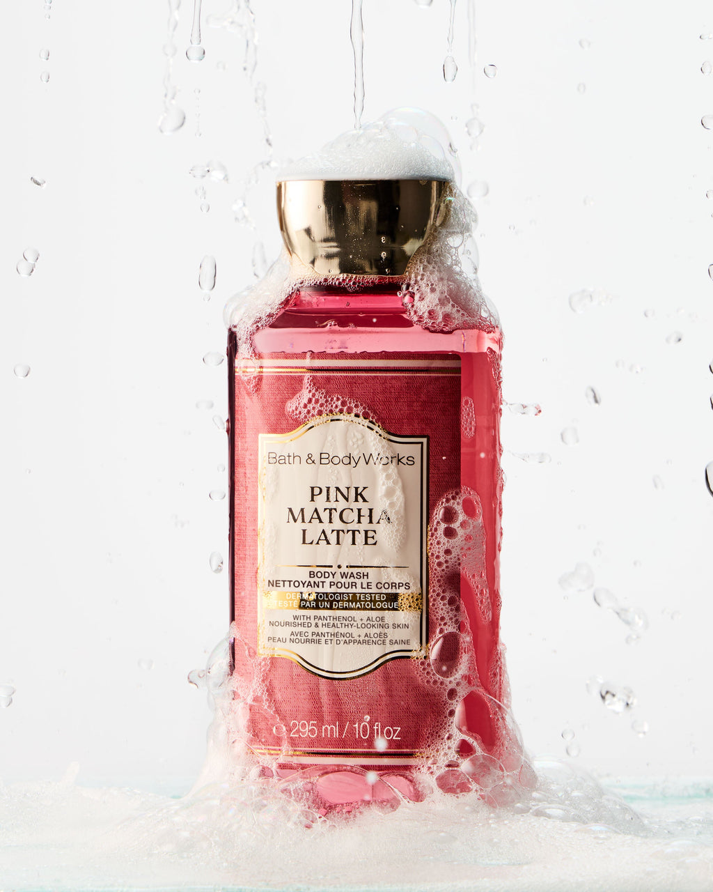 Pink Matcha Latte Body Wash image 2