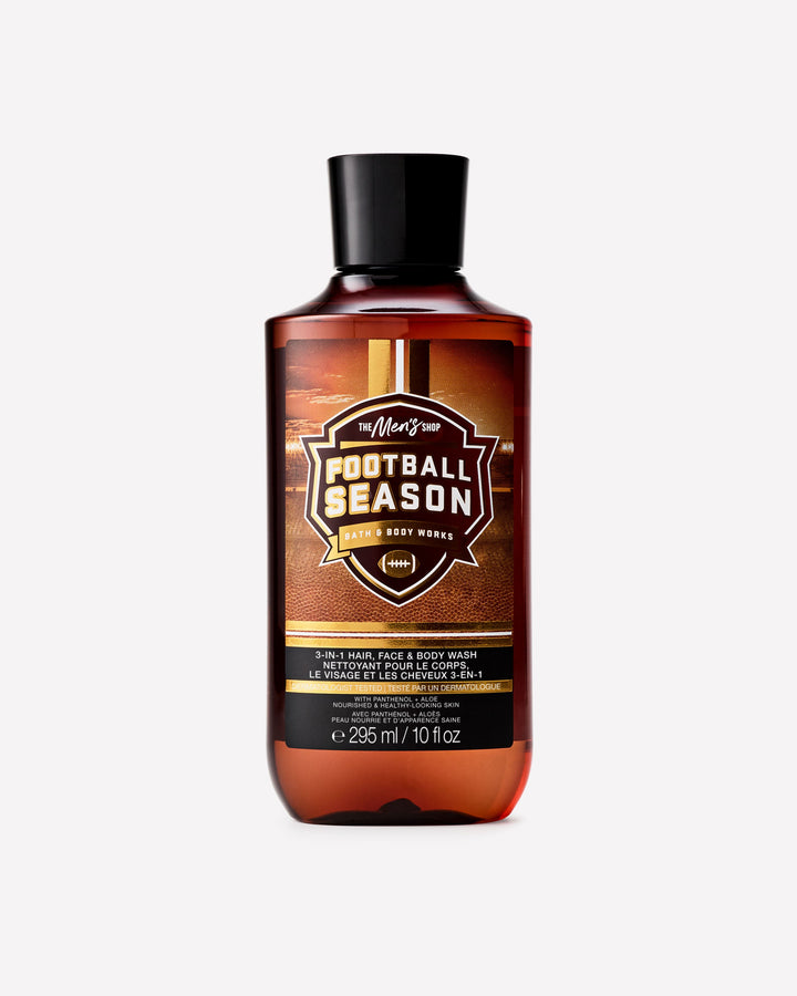 Football Season 3-in-1 Hair, Face & Body Wash