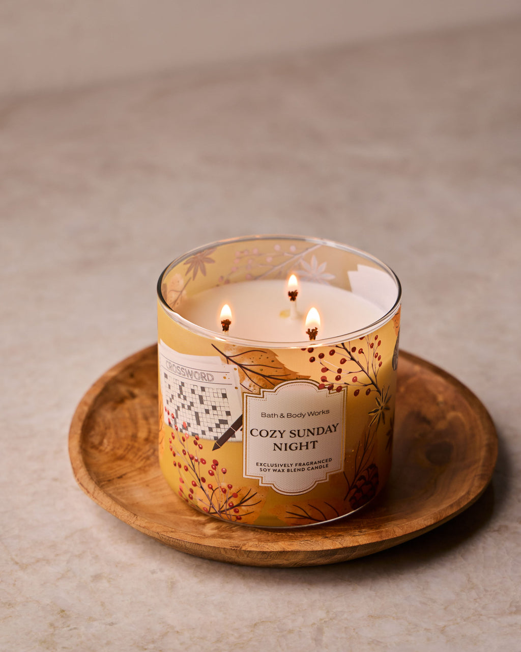 Cozy Sunday Night 3-Wick Candle image 3