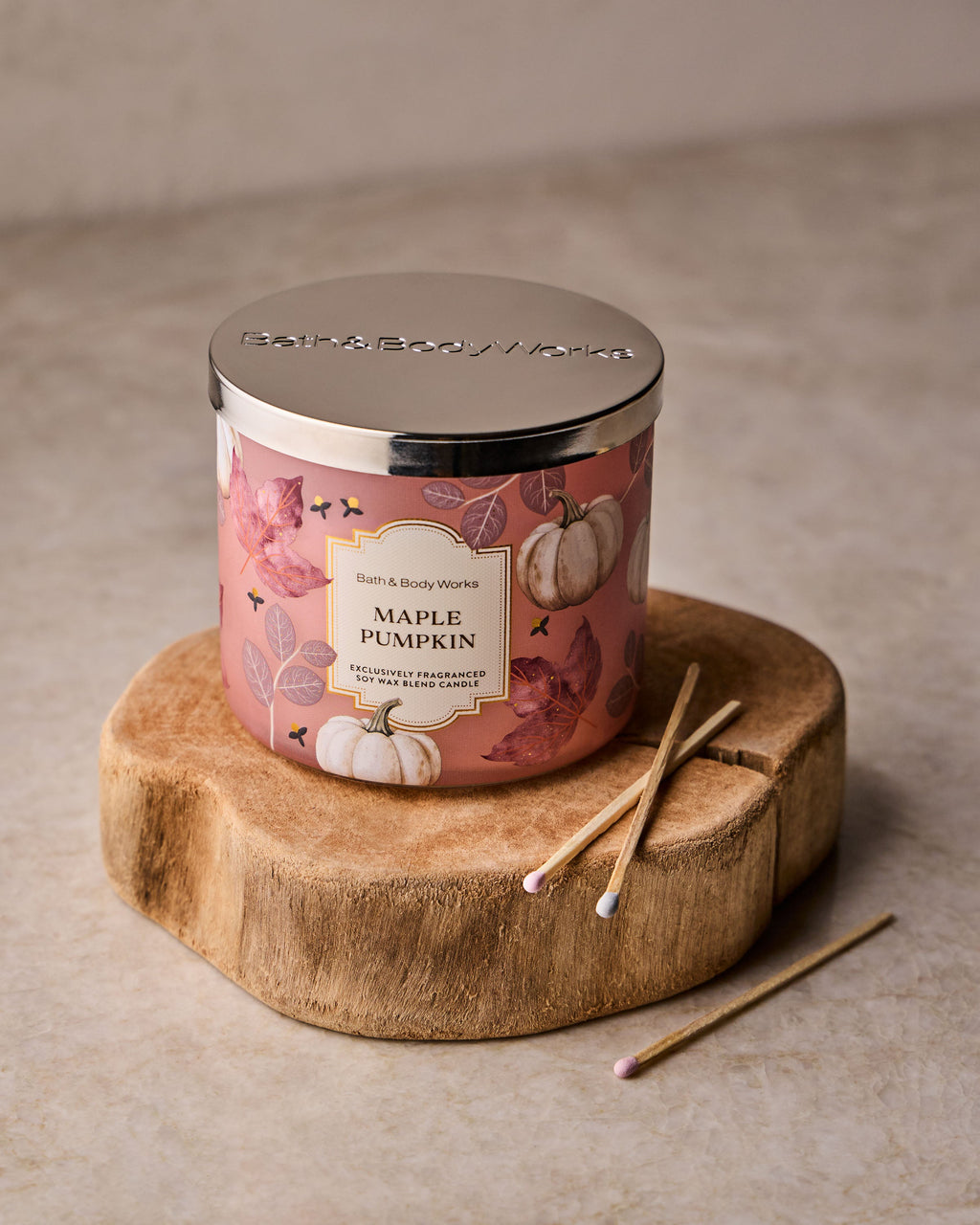 Maple Pumpkin 3-Wick Candle image 4