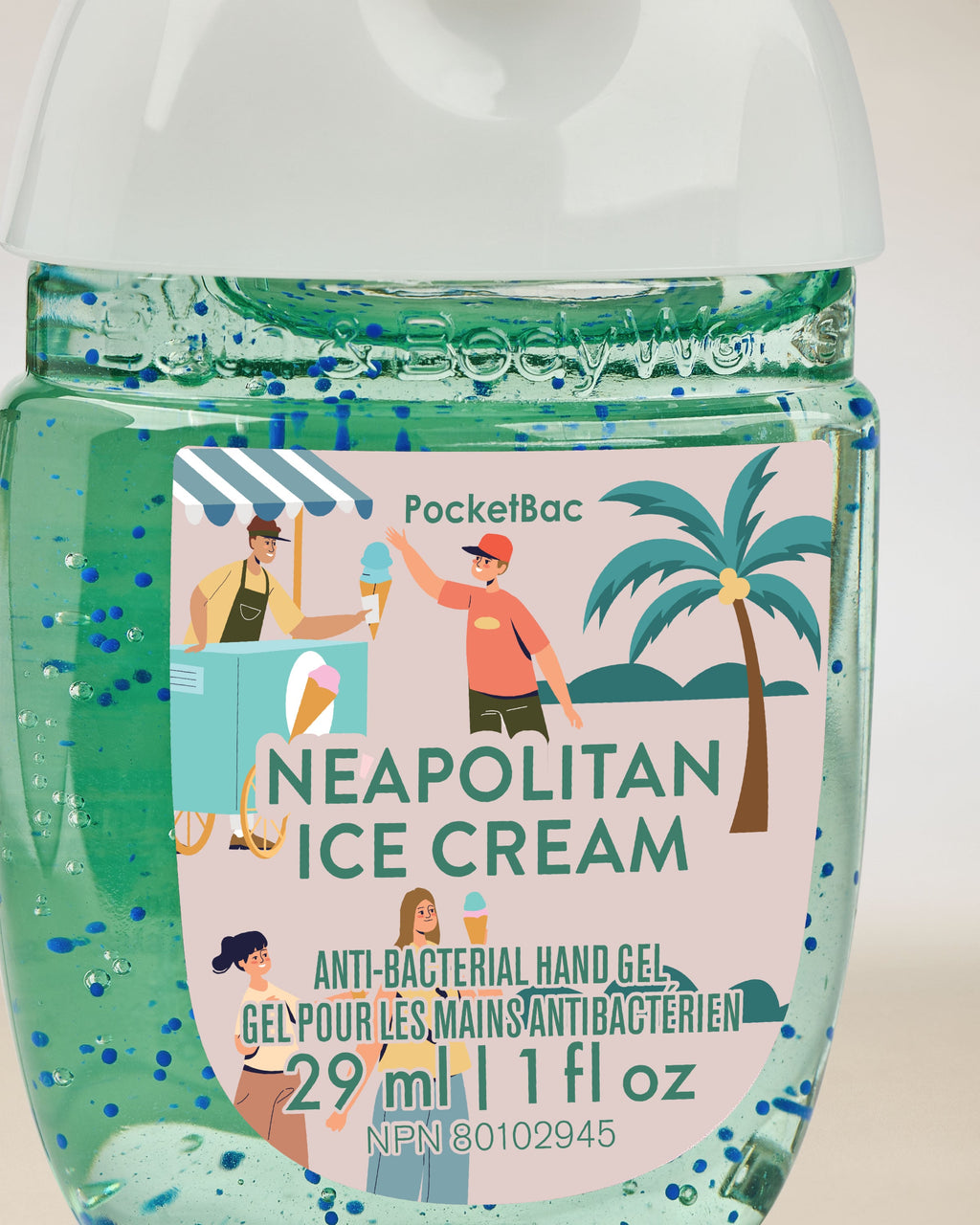 Neapolitan Ice Cream PocketBac Hand Sanitizer image 2