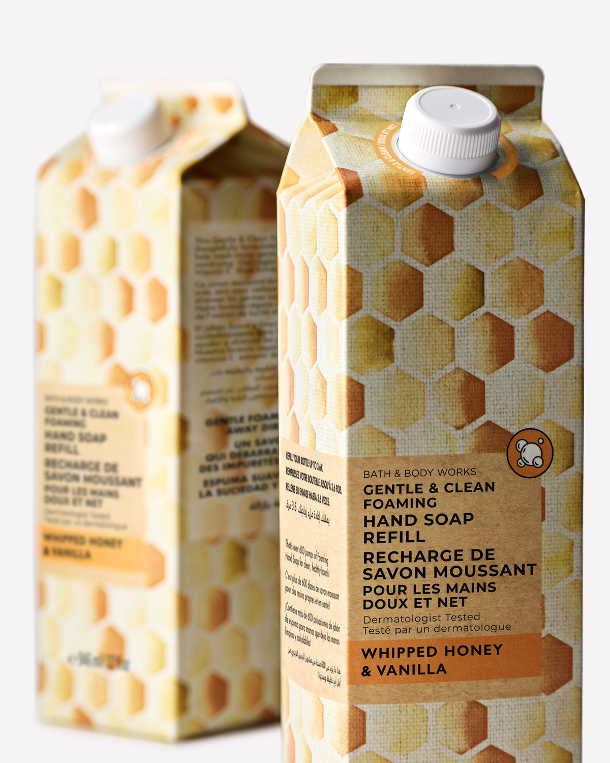 Whipped Honey & Vanilla Gentle & Clean Foaming Hand Soap Refill image 2