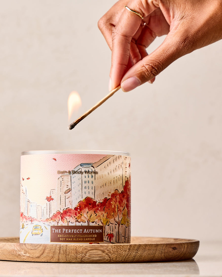 The Perfect Autumn 3-Wick Candle image 4