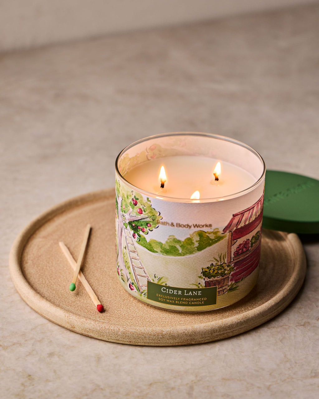 Cider Lane 3-Wick Candle image 4