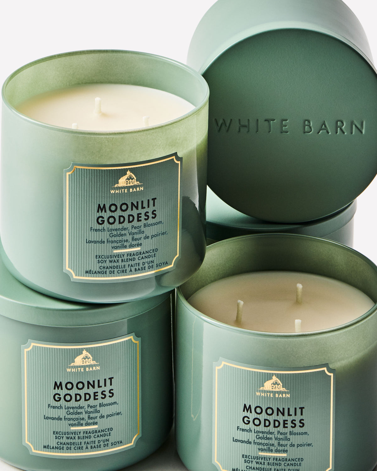 Moonlit Goddess 3-Wick Candle image 2