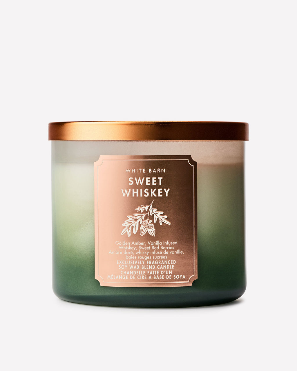 Sweet Whiskey 3-Wick Candle
