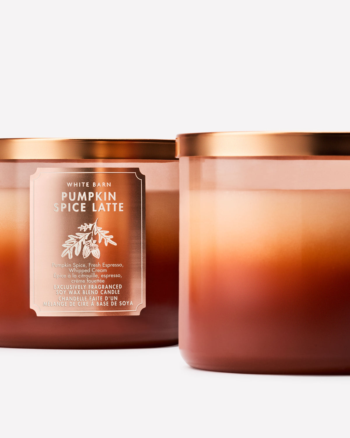 Pumpkin Spice Latte 3-Wick Candle image 2