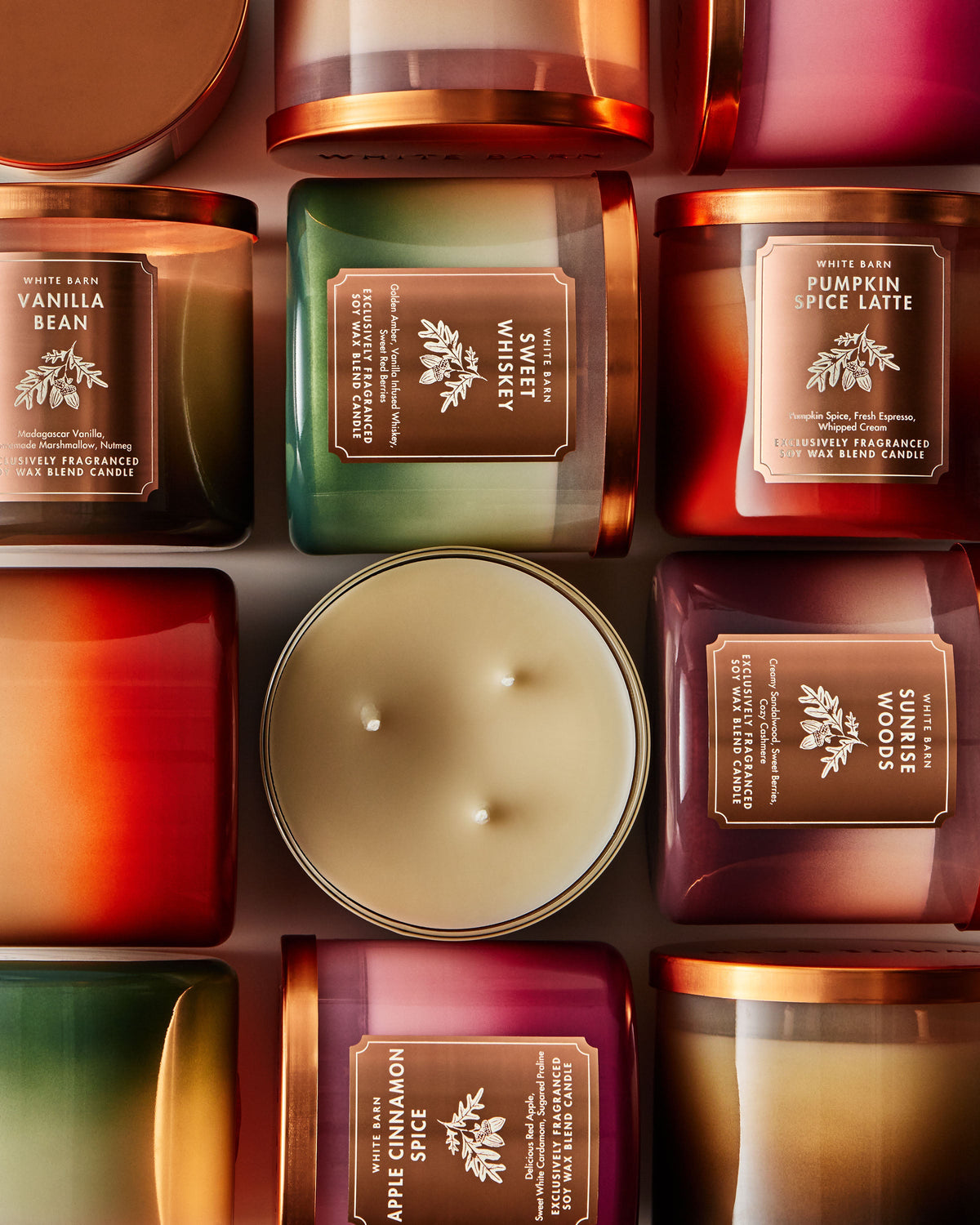 Apple Cinnamon Spice 3-Wick Candle image 5