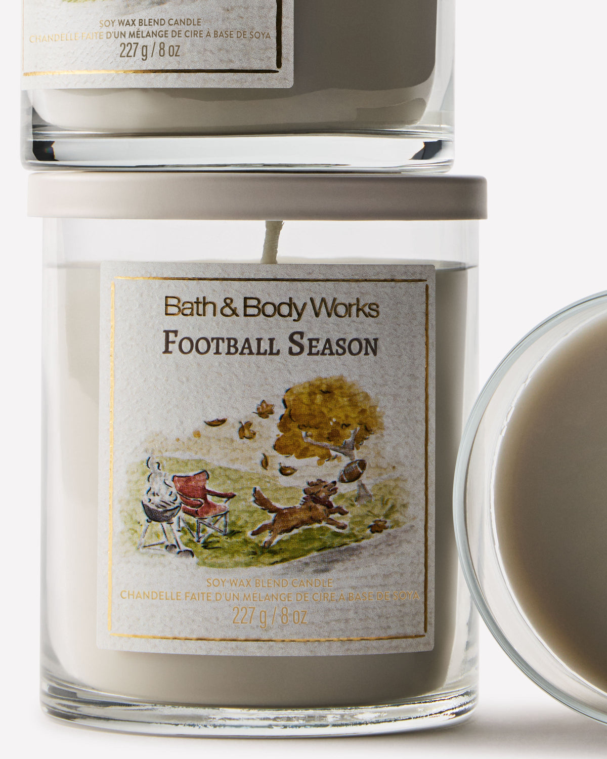 Football Season Single Wick Candle image 2