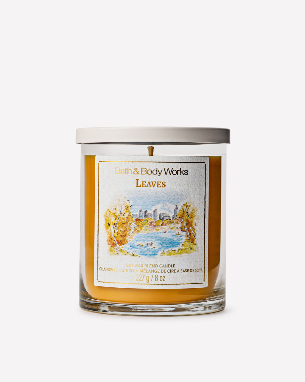 Leaves Single Wick Candle