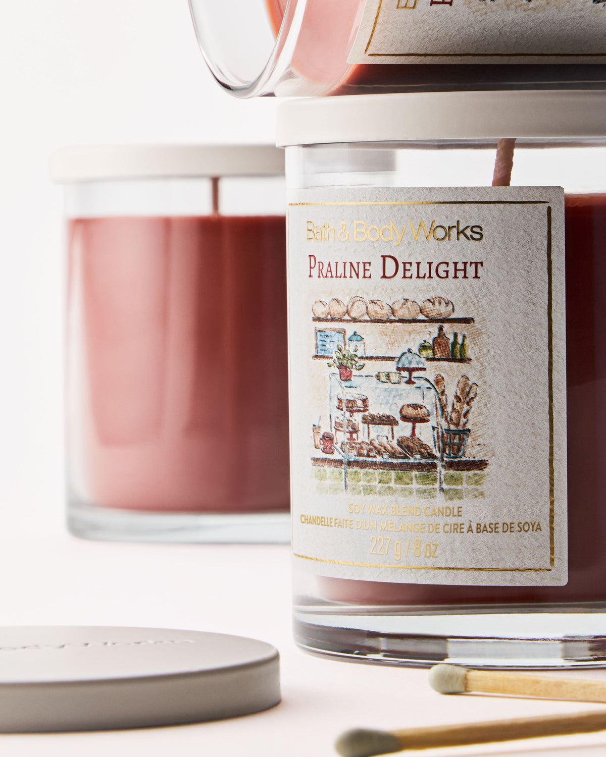 Praline Delight Single Wick Candle image 2