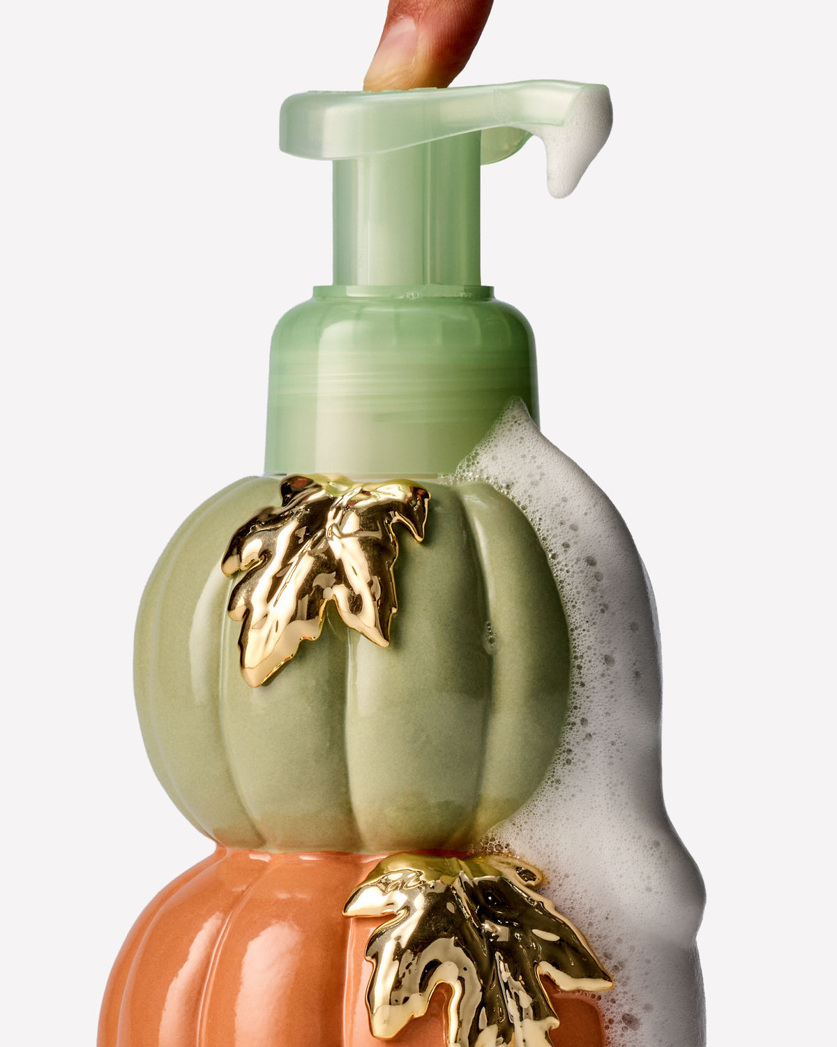Stacked Pumpkin Gentle & Clean Foaming Hand Soap Dispenser image 2