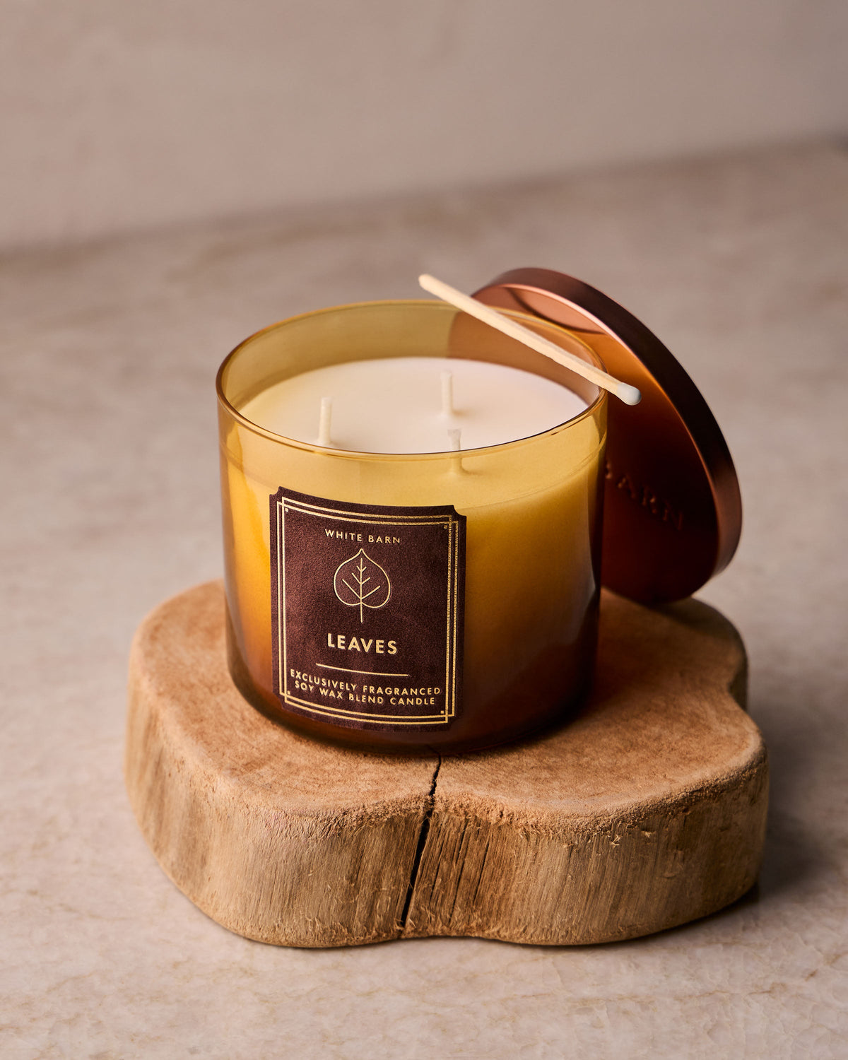Leaves 3-Wick Candle image 4