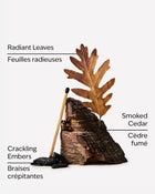 Fireside & Leaves 3-Wick Candle image 3